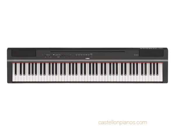 Piano digital Yamaha P125 B negro