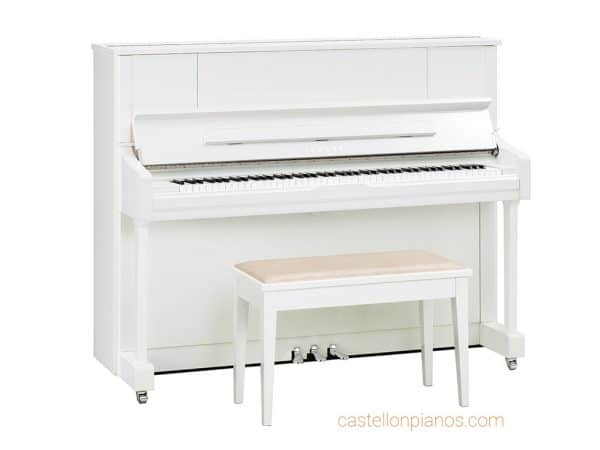 Piano vertical Yamaha U1J-PWHC Blanco